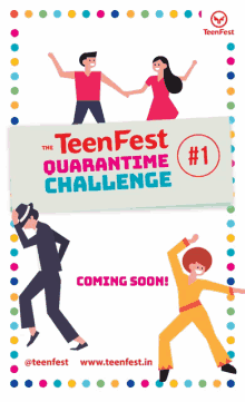 Teen Fest Quarantine Challenge GIF - Teen Fest Quarantine Challenge Coming Soon GIFs