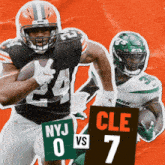 Cleveland Browns (7) Vs. New York Jets (0) First-second Quarter Break GIF - Nfl National Football League Football League GIFs