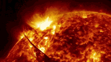 sun solar flare heat hot outer space