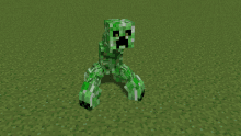 Mutant Creeper Minecraft Creeper GIF