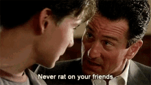Good Fellas Never Rat On Your Friends GIF - Good Fellas Never Rat On Your Friends GIFs