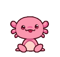 Axolotl Cute Sticker - Axolotl Cute Happy Stickers