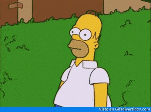 The Simpsons Homer Simpson GIF - The Simpsons Homer Simpson Hide GIFs