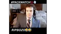 a man in a suit and tie is sitting on a bed with his eyes closed and the caption #packwatch 100