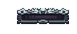 a pixel art illustration of a loading bar in a game .