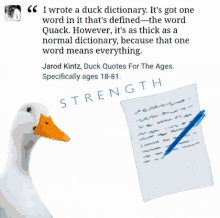 ducks language