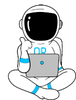 Ruanzikaad Space Suit Sticker - Ruanzikaad Space Suit Thumbs Up Stickers
