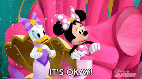 Its Okay Minnie Mouse GIF - Its Okay Minnie Mouse Daisy Duck ...