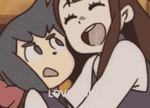 Little Witch Academia Love You GIF - Little Witch Academia Love You Cute GIFs