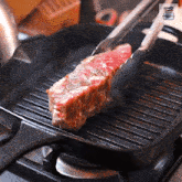Flipping The Meat Food Box Hq GIF - Flipping The Meat Food Box Hq Cooking Steak GIFs
