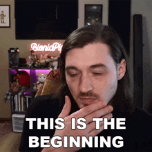 This Is The Beginning Aaron Brown GIF - This Is The Beginning Aaron Brown Bionicpig GIFs