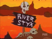 Homer Simpson River Styx GIF - Homer Simpson River Styx GIFs