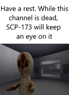 Dead Chat Scp-173 GIF