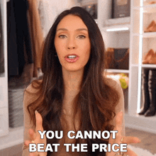You Cannot Beat The Price Shea Whitney GIF - You Cannot Beat The Price Shea Whitney You Can'T Find A Better Price GIFs