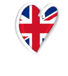 United Kingdom Royal Union Flag Sticker - United Kingdom Royal Union Flag Love Stickers