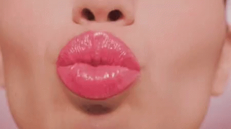 tumblr pink lipstick
