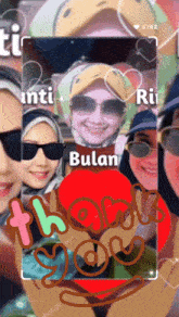 a collage of pictures with the words " thank you " in the corner