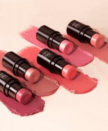 a row of lipsticks with the word ivy on the top