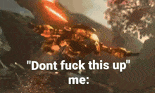 Dont Fuck This Up Bumblebee GIF - Dont Fuck This Up Bumblebee Transformers GIFs