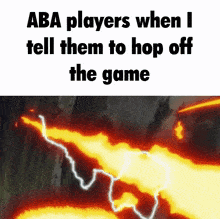 Aba Anime Battle Arena GIF - Aba Anime Battle Arena Aba Players When I Tell Them To Hop Off The Game GIFs