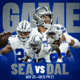 Dallas Cowboys Vs. Seattle Seahawks Pre Game GIF - Nfl National Football League Football League GIFs