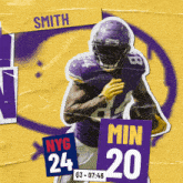 Minnesota Vikings (20) Vs. New York Giants (24) Third Quarter GIF - Nfl National Football League Football League GIFs