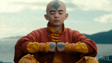 Meditation Aang GIF - Meditation Aang Avatar The Last Airbender GIFs