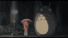Totoro GIF - Rain Totoro Cold GIFs