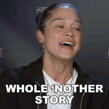 Whole Nother Story Kaycee Clark GIF - Whole Nother Story Kaycee Clark The Challenge World Championship GIFs
