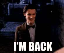 11th Back GIF - 11th Back Doctor Who GIFs