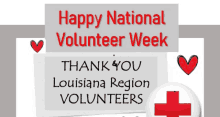 thank volunteers