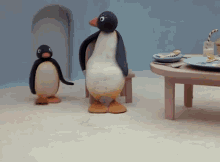 Pingu Drunk Drunk Pingu GIF - Pingu Drunk Drunk Pingu Pingu And Mom GIFs