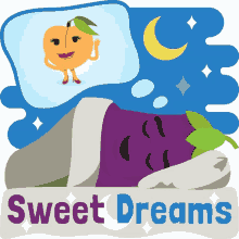 sweet dreams eggplant life joypixels eggplant peach