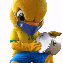 tocando o tambor canarinho cbf confedera%C3%A7%C3%A3o brasileira de futebol sele%C3%A7%C3%A3o brasileira