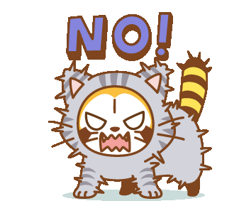 Raccoon No Sticker