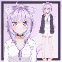 Nekomata Okayu New Outfit Hololive New Outfit GIF - Nekomata Okayu New Outfit Okayu New Outfit Hololive New Outfit GIFs