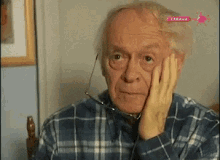 Staring Old Man GIF - Staring Old Man Youre Not Normal GIFs