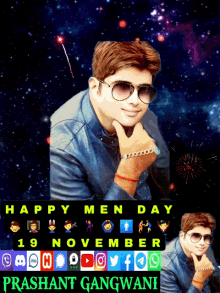 International Mens Day Happy Men Day GIF