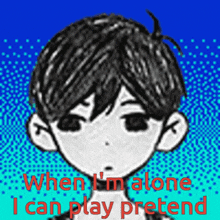 Omori Id Rather Be Lonely GIF - Omori Id Rather Be Lonely Its Safer Alone GIFs