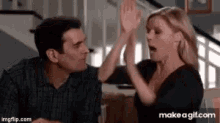 Modern Family Claire GIF