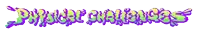 the word physical challenges that is green and purple