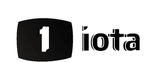 1iota Logo Sticker - 1iota Logo Stickers