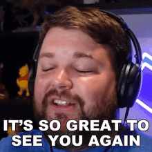 Its So Great To See You Again Brian Hull GIF - Its So Great To See You Again Brian Hull Its Good To Have You Back GIFs