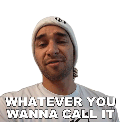 Whatever You Wanna Call It Wil Dasovich Sticker - Whatever You Wanna Call It Wil Dasovich Call It What You Want Stickers