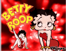 Betty Boop Pose GIF - Betty Boop Pose Red Dress GIFs