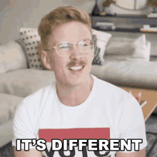 Its Different Tyler Oakley GIF - Its Different Tyler Oakley Not The Same GIFs