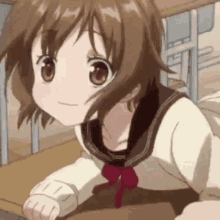 Anime Desk GIF - Anime Desk Smile GIFs