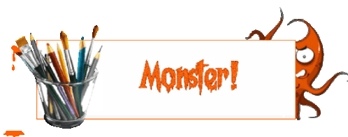 Orange Monster Animated Sticker Orange Drip Monster Sticker Sticker - Orange Monster Animated Sticker Orange Drip Monster Sticker Stickers