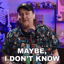 Maybe I Don'T Know The Dickeydines Show GIF - Maybe I Don'T Know The Dickeydines Show Probably GIFs