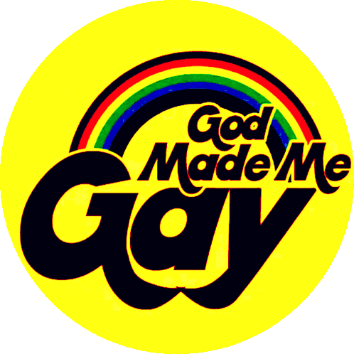 God Gay Sticker - God Gay Gay Pride Stickers